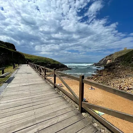 Flori, Con Terraza Y A 300 M De La Playa En Suances, Cantabria Suances